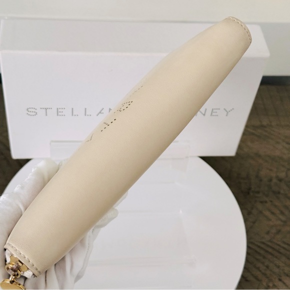 Stella McCartney Logo Perforated Continental Zip Around Wallet - Picture 11 of 12